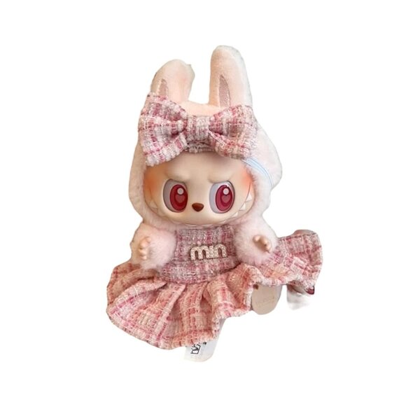 Labubu Pink Dress Clothes / Outfit - Picture 1 of 2
